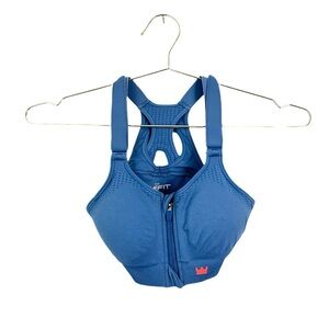 Shefit Sports Bra Womens Ultimate High Impact Front Zip Size XS